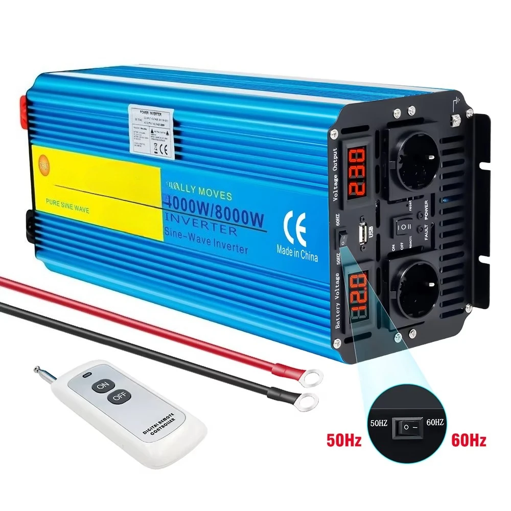 Off Grid Solar Inverter 48V 6000W - Solarny generator prądu stałego na prąd