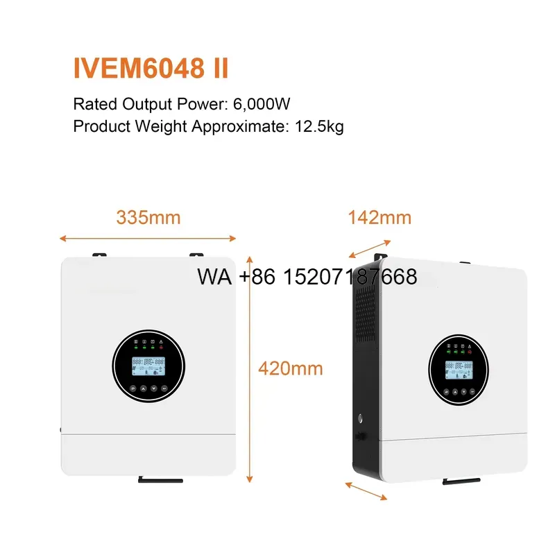 Wmwmnu – inwerter solarny o wy – Off Grid Solar Inverter 48V 6000W recenzja i cena