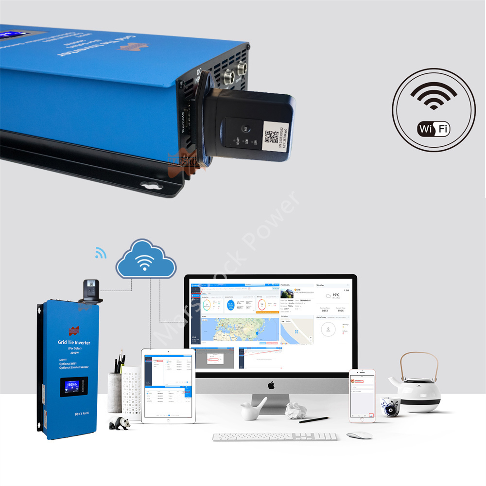 Inwerter solarny 2000W, 2-fazo – Grid Tie Inverter Limiter 2000W recenzja i cena
